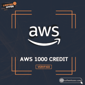 Buy AWS $1000 Credit Account